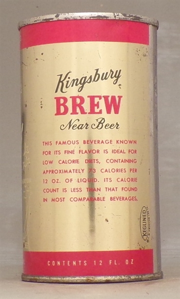 Kingsbury Brew Near Beer Flat Top, Sheboygan, WI