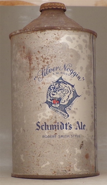 Schmidt's Ale Quart Cone Top, Philadelphia, PA