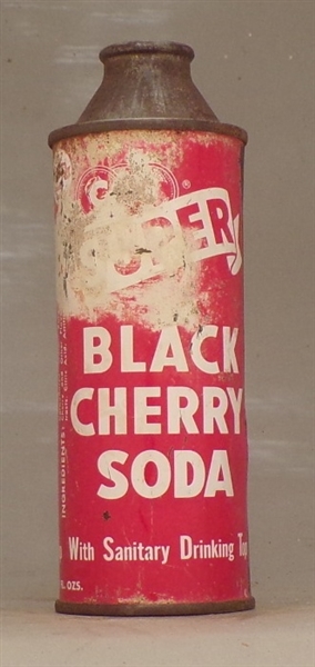 C&C Super Black Cherry 9 ounce Soda Cone Top, Tough!