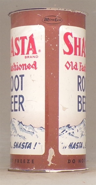 Shasta Root Beer 10 Ounce Flat from the Wind Tunnel find
