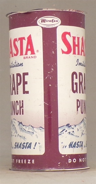 Shasta Grape Punch 10 Ounce Flat from the Wind Tunnel find