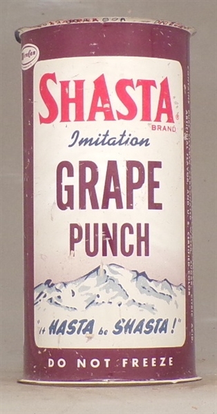 Shasta Grape Punch 10 Ounce Flat from the Wind Tunnel find