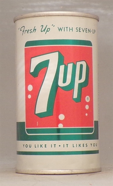 7Up Flat Top Soda Can, St. Louis, MO