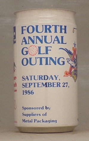 Anheuser Busch 4th Annual Golf Outing Can