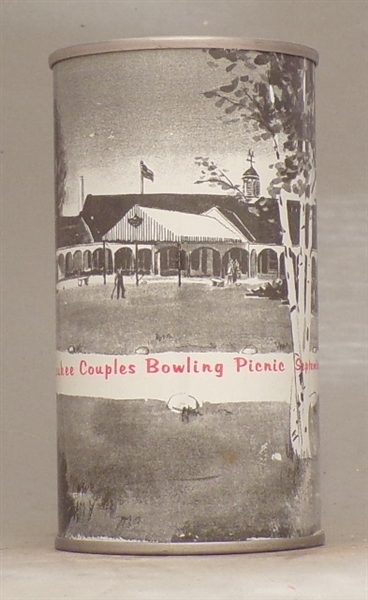 Ozaukee Couples Bowling Picnic, 1975 Straight Steel Can