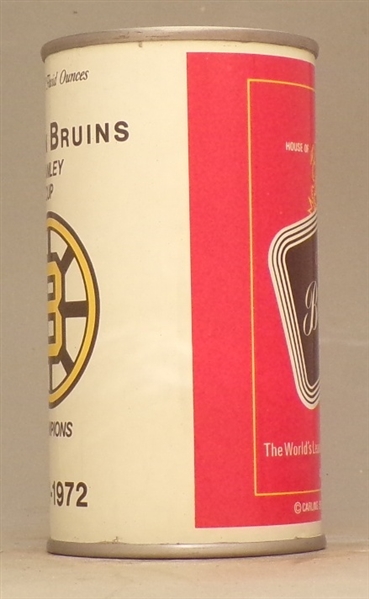 Black Label Bank Top, Boston Bruins 1971-72, Natick, MA