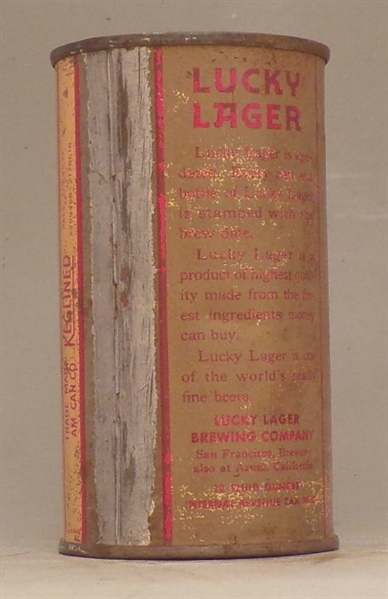 Lucky Lager Flat Top #3, San Francisco, CA