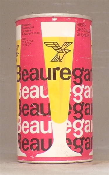 Beauregard Early Hard Aluminum Tab, Lausanne, Switzerland