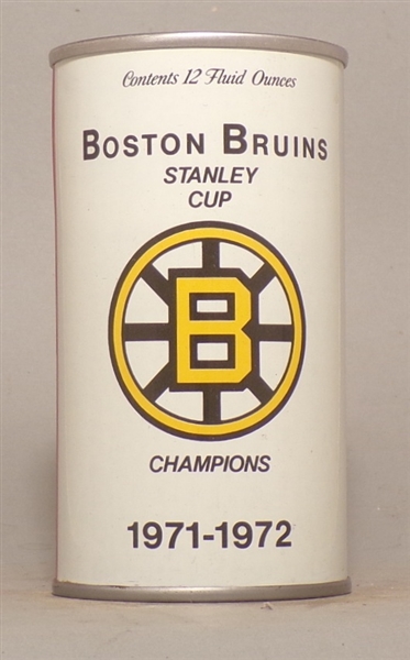 Carling Black Label Boston Bruins 1971-1972 Tab Top, Natick MA