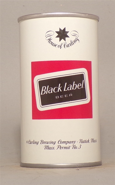 Carling Black Label Boston Bruins 1969-1970 Tab Top, Natick, MA