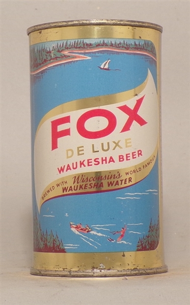 Fox De Luxe Flat Top #5, Waukesha, WI