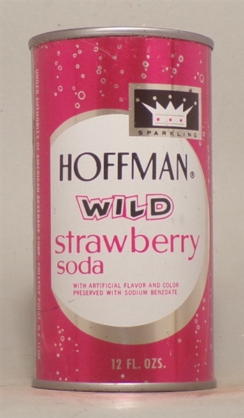 Hoffman Wild Strawberry Soda Flat Top, College Point, NY