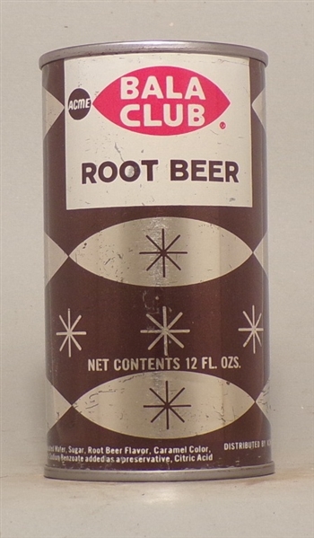 Acme Bala Club Root Beer Flat Top, Philadelphia, PA