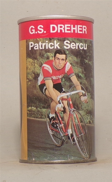 Dreher Forte Bicyclist Patrick Sercu Tab Top, Pedavena, Italy
