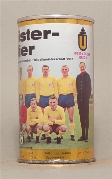 Dortmunder Union Meister Bier Soccer Team Tab Top #1, Germany
