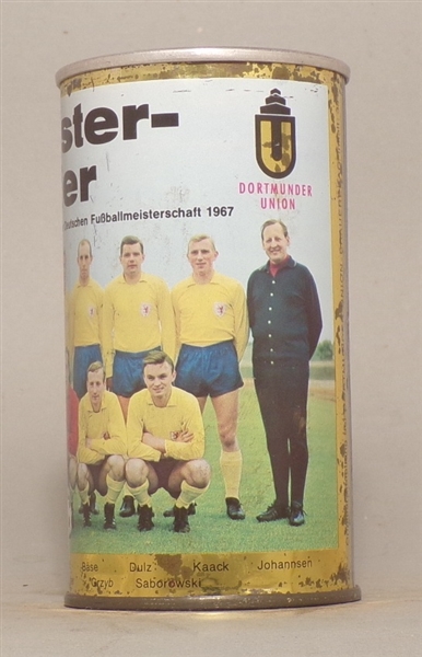 Dortmunder Union Meister Bier Soccer Team Tab Top #2, Germany