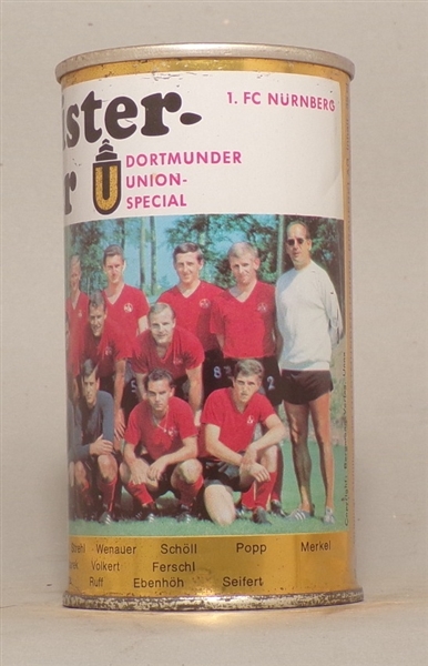 Dortmunder Union Meister Bier Soccer Team Red Shirts #3, Germany