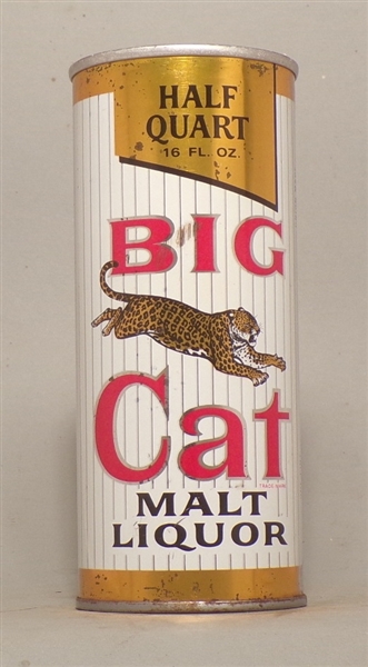 Big Cat Malt Liquor 16 Ounce Tab Top, Milwaukee, WI