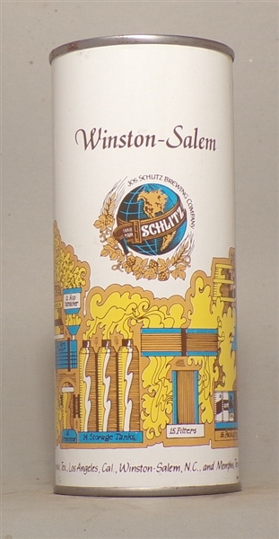 Schlitz Winston-Salem 16 Ounce Bank Top