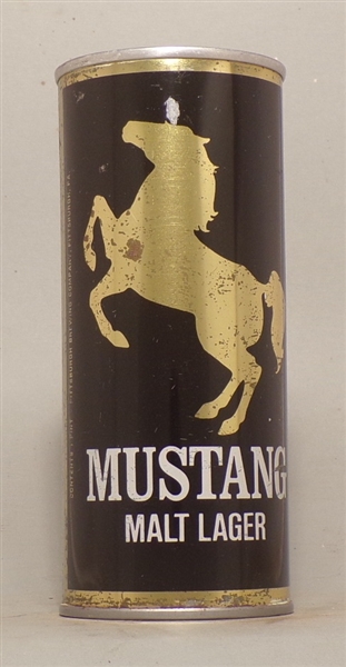 Mustang Malt Lager 16 Ounce Tab Top, Pittsburgh, PA