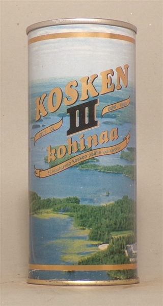 Kosken III Kohinaa 16 Ounce Tab Top, Finland
