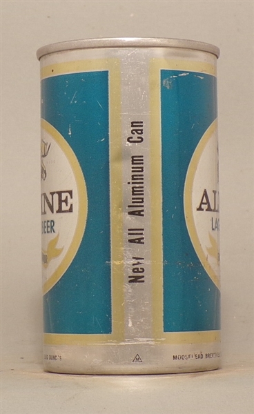 Alpine Early Straight Aluminum Dog Bone Tab, Canada