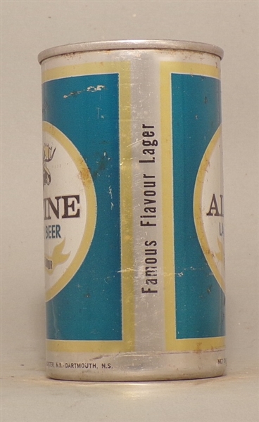 Alpine Early Straight Aluminum Dog Bone Tab, Canada