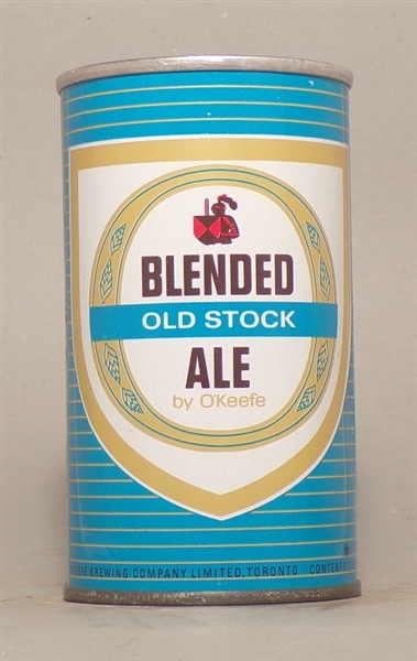 Blended Old Stock Ale Tab Top, O'Keefe, Canada