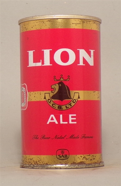 Lion Ale Early Tab Top, South Africa