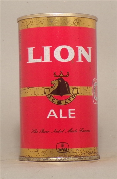 Lion Ale Early Tab Top, South Africa