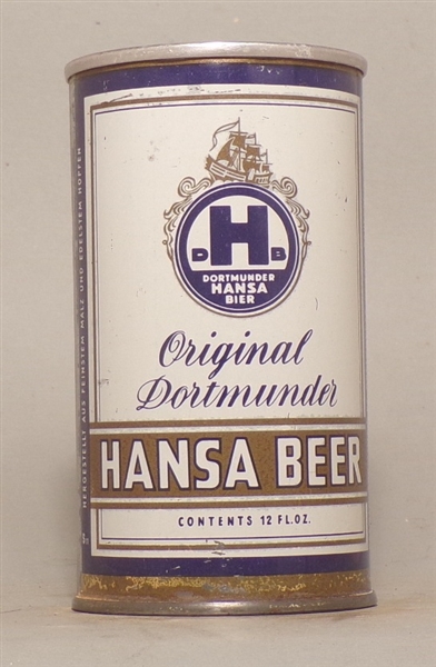 Hansa Beer Early U Tab, Germany