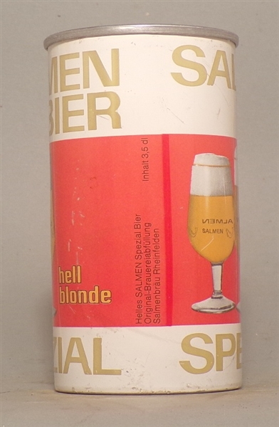Salmen Bier Early Hard Aluminum Tab Top, Switzerland