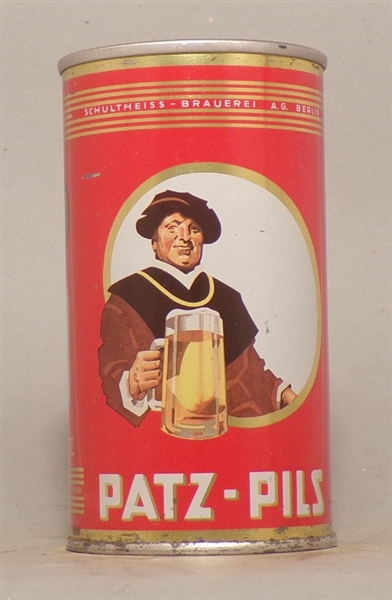 Patz-Pils Schultheiss Tab Top, Germany