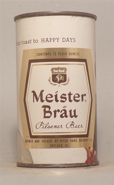 Meister Brau Happy Days Pilsener Beer Flat Top, Bowling