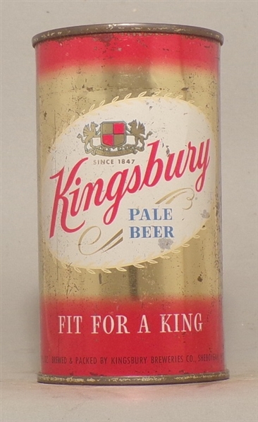 Kingsbury Pale Beer Flat Top, Sheboygan, WI