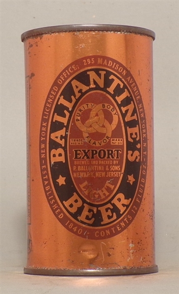 Ballantine Beer Flat Top 1, Newark, NJ
