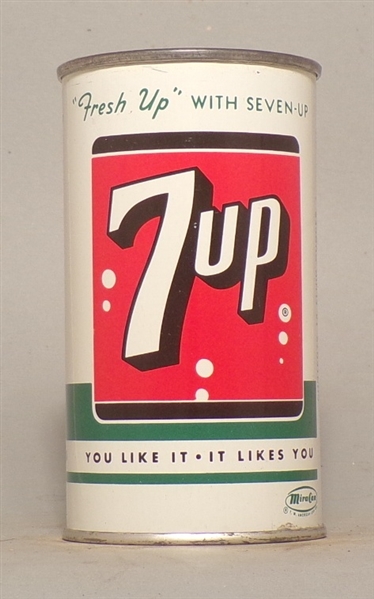 7Up Flat Top Soda Can #1, St. Louis, MO
