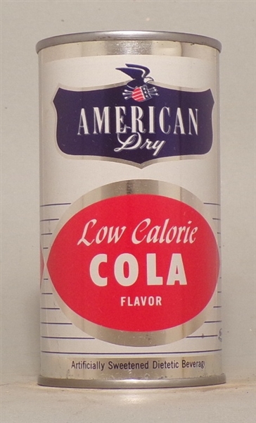 American Dry Low Calorie Cola Flat Top, Manchester, NH