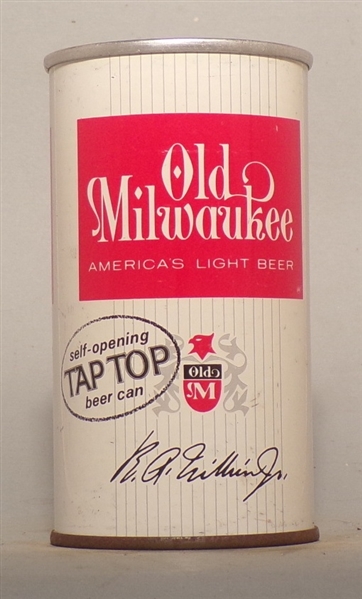 Old Milwaukee Tap ZIP Top, Milwaukee, WI