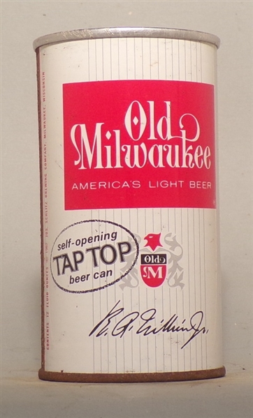 Old Milwaukee Tap ZIP Top, Milwaukee, WI