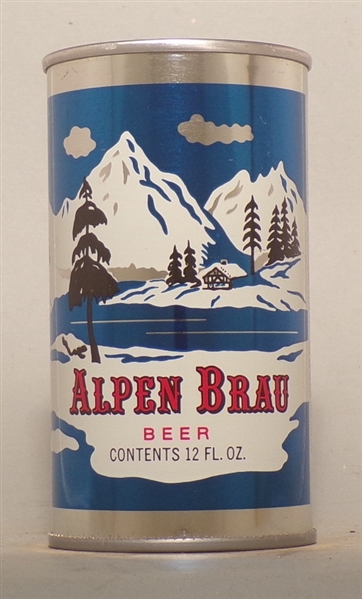 Alpen Brau Tab Top, Potosi, WI (Missing bottom)