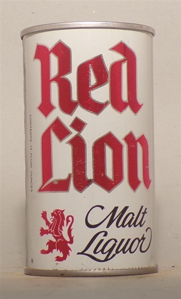 Red Lion Tab Top, Cincinnati, OH (Missing bottom)