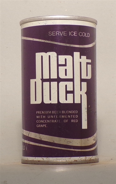 Malt Duck Tab Top, National, Baltimore, MD