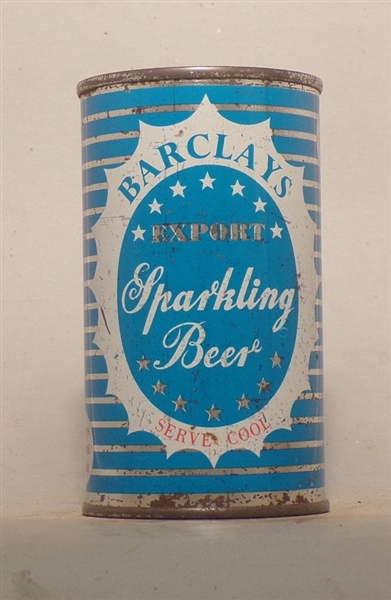 Barclay's Sparkling Beer Flat Top, England