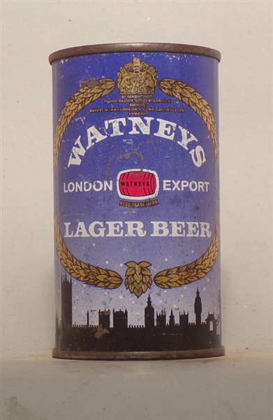 Watney's Lager Beer Flat Top, England