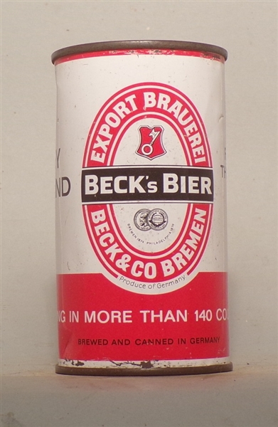 Beck's Bier Flat Top, Germany