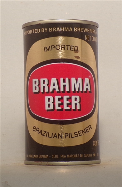 Brahma Beer Flat Top, Brazil