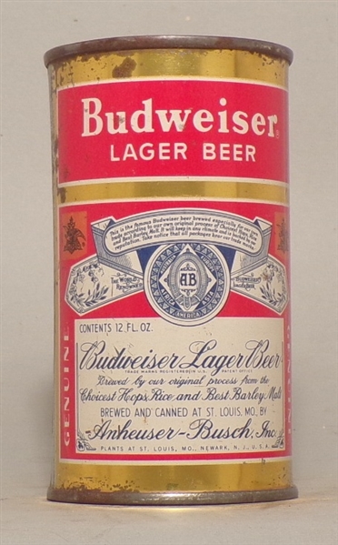 Budweiser Lager Beer Flat Top, St. Louis, MO