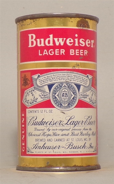 Budweiser Lager Beer Flat Top, St. Louis, MO