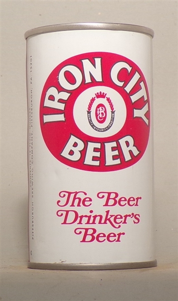 Iron City Tab Top, 1971 World Series (The Beer Drinker's Beer) Pittsburgh, PA